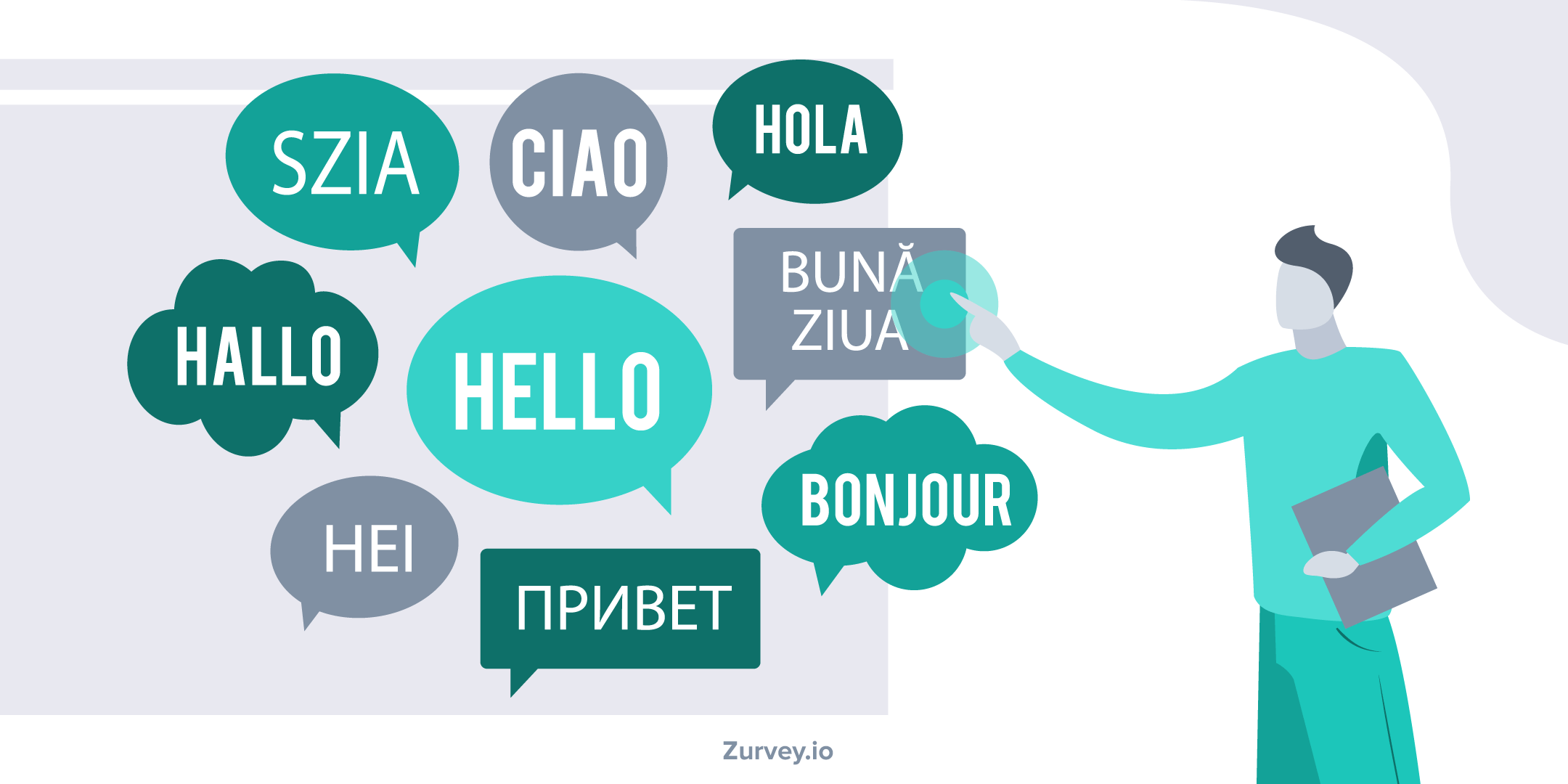 Create Multilingual Surveys In Zurvey.io